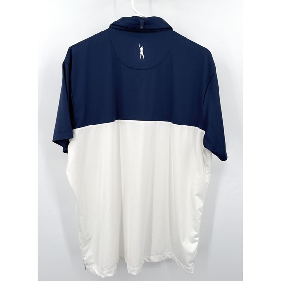 Mizzen Main Polo Shirt Mens XL Multicolor Striped Phil Mickelson Golf - Picture 4 of 5